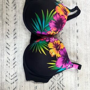 Floral Black Victoria Secret Bra